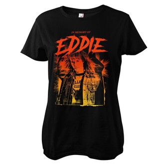 Tričko Stranger Things - In Memory of Eddie, XL