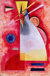 Obrazová reprodukce Intermingling (1928), Wassily Kandinsky, 26.7 × 40 cm