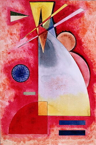 Obrazová reprodukce Intermingling (1928), Wassily Kandinsky, 26.7 × 40 cm