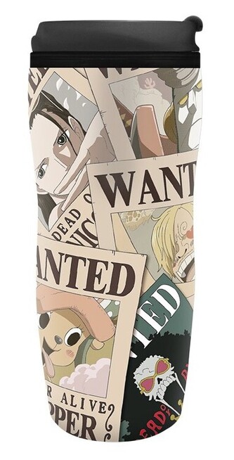 Cestovní hrnek One Piece - Wanted, 0,35 l