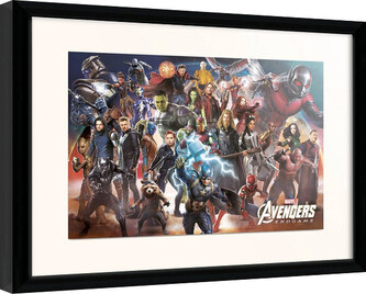 Obraz na zeď - Avengers: Endgame - Line Up, 34.5 × 44.3 cm