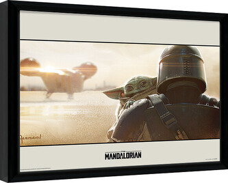 Obraz na zeď - Star Wars: The Mandalorian - Shoulder, 40 × 30 cm