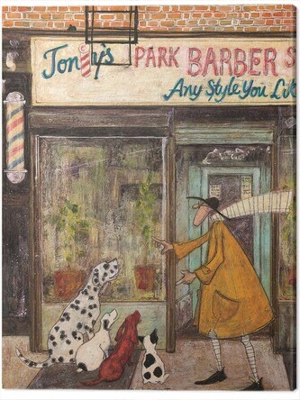 Obraz na plátně Sam Toft - The Barber Shop Quartet, 2 cm - 30×40 cm
