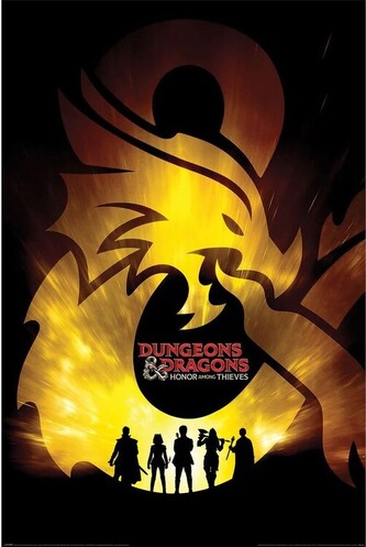 Plakát, Obraz - Dungeons & Dragons Movie - Ampersand Radiance, 61 × 91.5 cm
