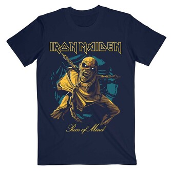 Tričko Iron Maiden - Piece of Mind Multi Gold Eddie, S