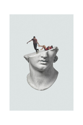 Plakát, Obraz - Maarten Léon - Get out of my head, 40 × 60 cm