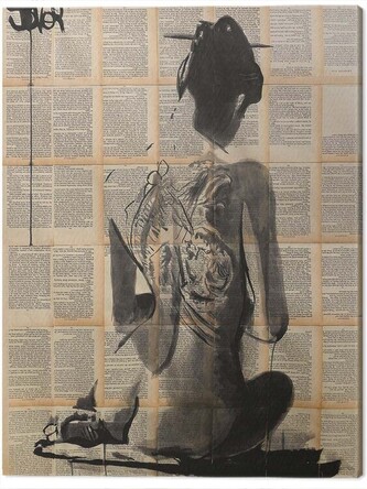 Obraz na plátně Loui Jover - Path, 2 - 60×80 cm