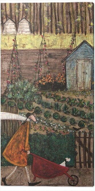 Obraz na plátně Sam Toft - Summer, 2 cm - 50×100 cm