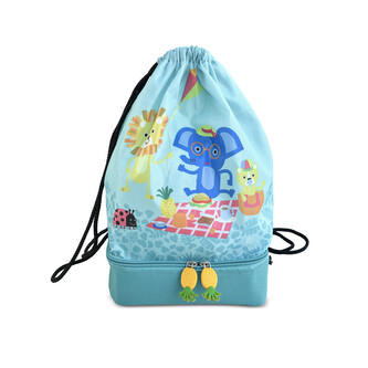 Dětský termovak na svačinu Funny Jungle, 5l, Iris Barcelona, mentolový