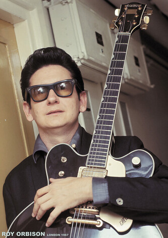 Plakát, Obraz - Roy Orbison - Colour with Gretsch London 1967, 59.4 × 84 cm