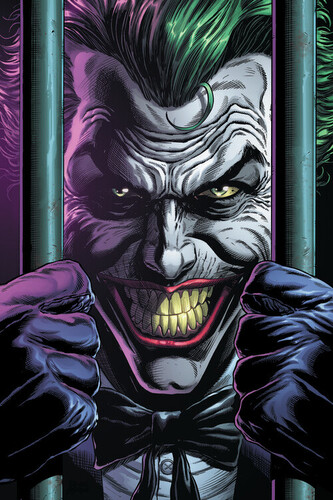 Umělecký tisk Joker - Three Jokers, 26.7 × 40 cm