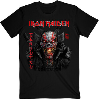 Tričko Iron Maiden - Senjutsu Black Cover, XL