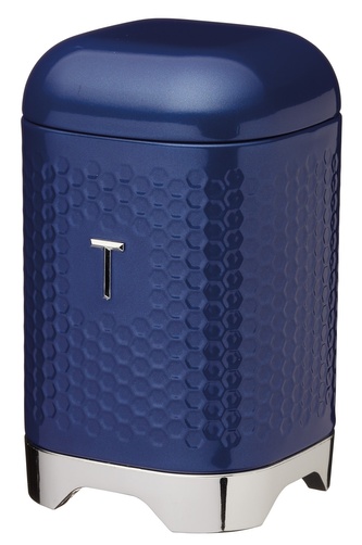 Plechová dóza na čaj Lovello modrá