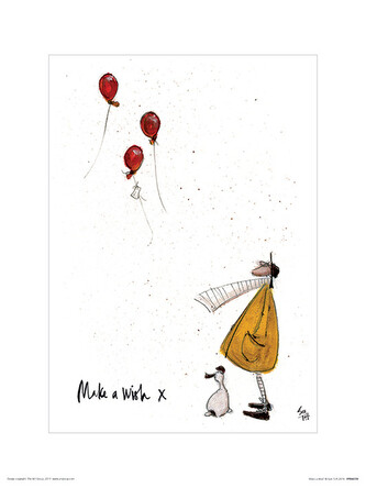 Umělecký tisk Sam Toft - Make a Wish, 30 × 40 cm