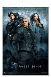 Textilní plakát Zaklínač (The Witcher), 70 × 100 cm