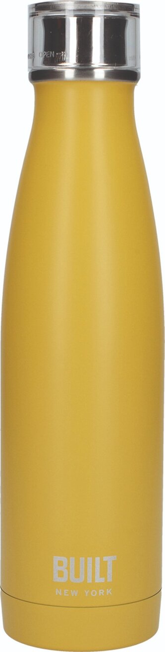 Láhev na vodu Built hořčicová