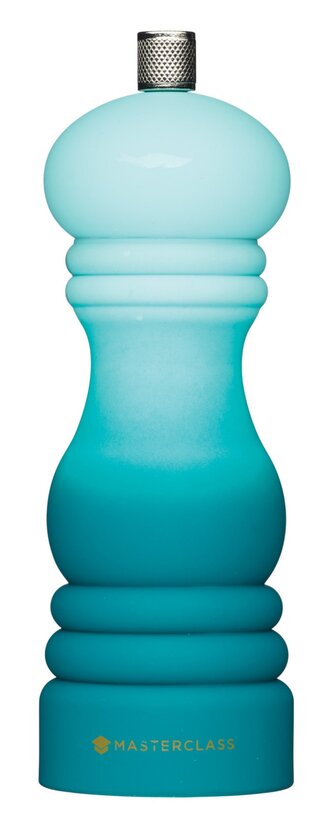 Mlýnek na sůl nebo pepř Masterclass zelený duhový velký