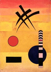 Obrazová reprodukce Sign (1926), Wassily Kandinsky, 30 × 40 cm