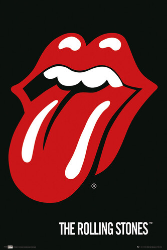 Plakát, Obraz - the Rolling Stones - Lips, 61 × 91.5 cm