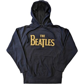 Mikina The Beatles - Gold Logo, M