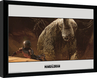 Obraz na zeď - Star Wars: The Mandalorian - Rescue, 40 × 30 cm