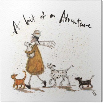 Obraz na plátně Sam Toft - A Bit of an Adventure, 2 - 30×30 cm