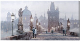 Obraz na plátně Richard Macneil - Charles Bridge, 2 - 100×50 cm