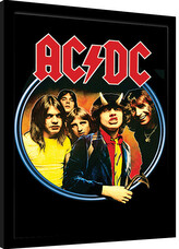 Obraz na zeď - AC/DC - Group, 34.3 × 44.5 cm