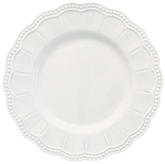 Porcelánový dezertní talíř Elite White