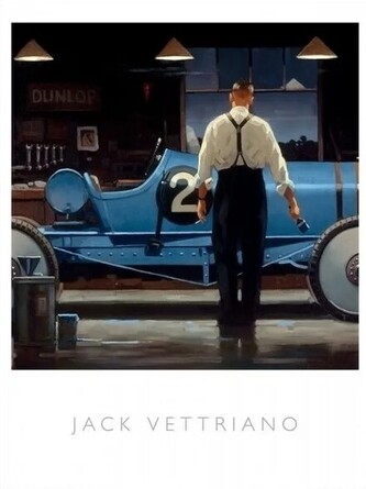 Umělecký tisk Jack Vettriano - Birth Of A Dream, 40 × 50 cm