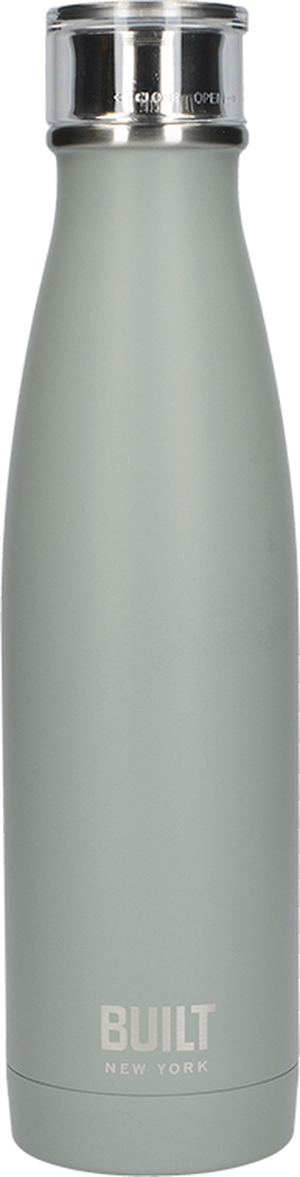 Láhev na vodu Built šedozelená