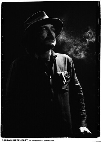 Plakát, Obraz - Captain Beefheart - The Venue, London 1980, 59.4 × 84 cm