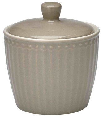 Porcelánová cukřenka Alice Warm Grey