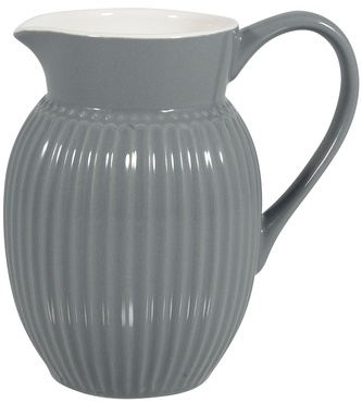 Porcelánový džbán Alice Stone Grey malý