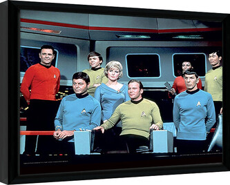 Obraz na zeď - Star Trek - TOS Cast, 40 × 30 cm