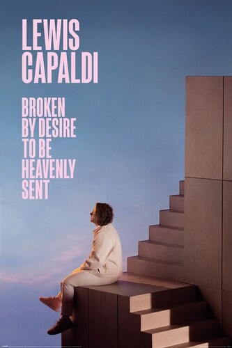 Plakát, Obraz - Lewis Capaldi - Broken By Desire, 61 × 91.5 cm
