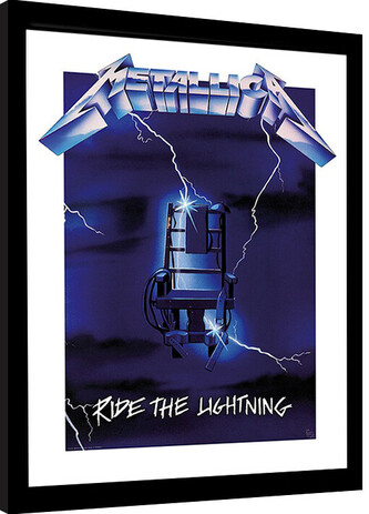 Obraz na zeď - Metallica - Ride the Lighting, 34 × 44.2 cm