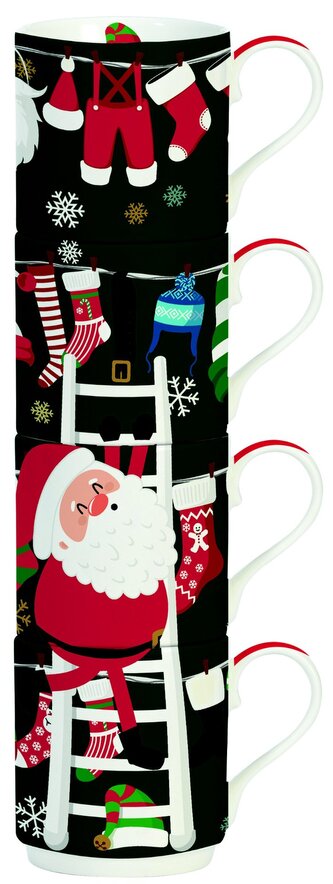 Sada hrnků Santa´s Outfits