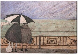 Obraz na plátně Sam Toft - It‘s a Wonderful Life, 2 - 40×50 cm