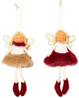 Látkový anděl na pověšení