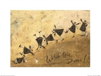 Umělecký tisk Sam Toft - Watch This, Doris!, 40 × 30 cm
