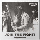 Obraz na plátně Stranger Things - Join the Fight, 2 - 40×40 cm