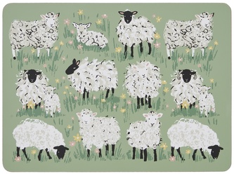 Korkové prostírání Woolly Sheep