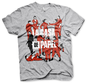 Tričko Money Heist  - La Pandilla, XL