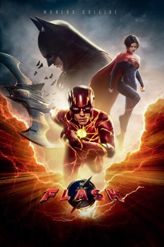 Plakát, Obraz - The Flash - Worlds Colllide, 61 × 91.5 cm
