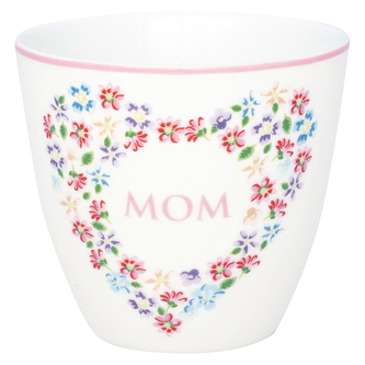 Porcelánový hrnek na latté Columbine Mom