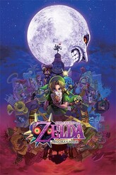 Plakát, Obraz - The Legend Of Zelda - Majora's Mask, 61 × 91.5 cm