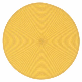 Kulaté prostírání Daisy žluté