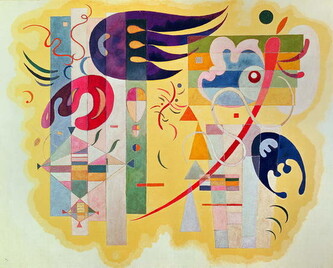 Obrazová reprodukce Dominant Violet (1934), Wassily Kandinsky, 40 × 30 cm