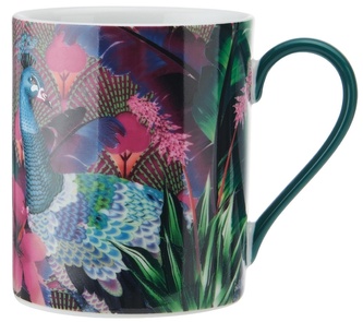 Porcelánový hrníček Peacock